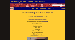 Desktop Screenshot of bristolcajunfestival.com